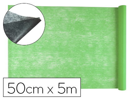 Fourniture de bureau : Tissu non tissé liderpapel costumes accessoires chemin de table rouleau 042x5m coloris vert