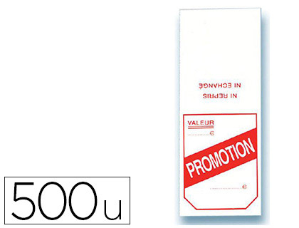 Fourniture de bureau : Étiquette marquage apli agipa promotion 50x125mm paquet de 500