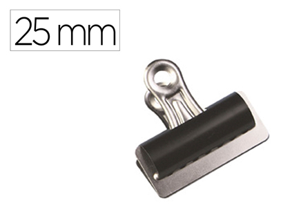 Fourniture de bureau : Pince q-connect metallique largeur 25mm - boite 10 unités