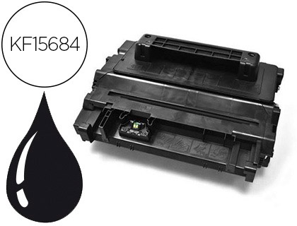 Fournitures de bureau : Toner q-connect compatible hp ce390a pour imprimantes laserjet m4555 600 601dn 602dn 603dn couleur noir