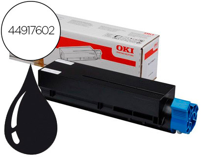 Fourniture de bureau : Toner laser oki 44917602 pour b431/mb491xxl couleur noir 12000p