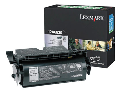 Fourniture de bureau : Toner laser lexmark t520/t522 12a6830 couleur noir 7500p