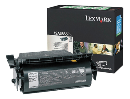 Fourniture de bureau : Toner laser lexmark t620/t622 12a6865 couleur noir 30000p