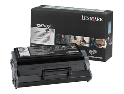 Fourniture de bureau : Toner laser lexmark e321/3231 2a7405 couleur noir 6000p
