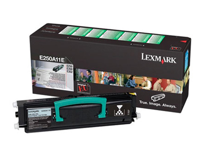 Fourniture de bureau : Toner laser lexmark e250a11e pour e250/e350/e352 couleur noir 3500p