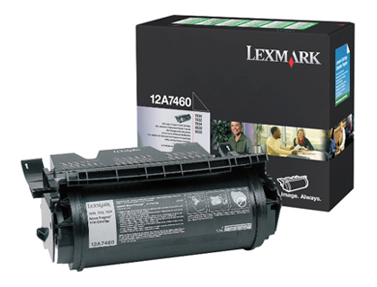 Fourniture de bureau : Toner laser lexmark t630/t632/t634 12a7460 couleur noir 5000p