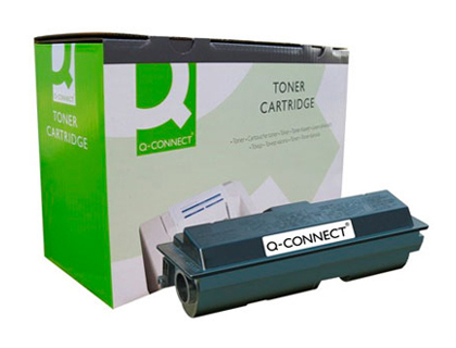 Fournitures de bureau : Toner laser q-connect compatible imprimantes kyocera tk110 couleur noir 6000p