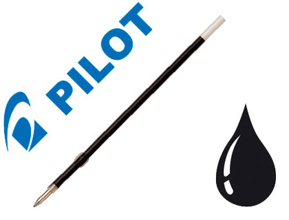 Fournitures de bureau : Recharge pilot stylo-bille supergrip rexgrip pointe moyenne noir