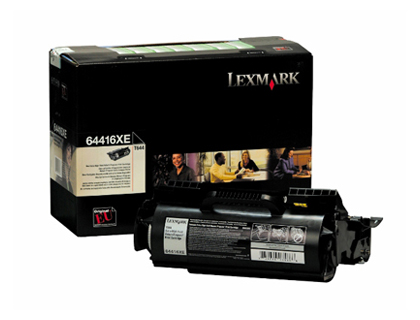 Fourniture de bureau : Toner laser lexmark t644 64416xe couleur noir 32000p
