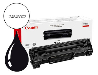 Fournitures de bureau : Toner laser canon 3484b002 couleur noir 1600p