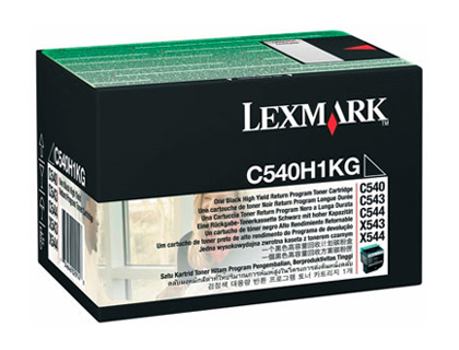 Fournitures de bureau : Toner laser lexmark c540h1kg pour c540/c543/ c544/x543/x544 couleur noir 2500p