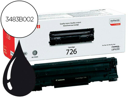 Fournitures de bureau : Toner laser canon 3483b002 couleur noir 2100p