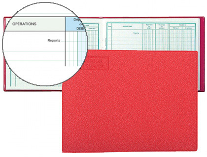 Fournitures de bureau : Registre exacompta position de compte 110x150mm 48 pages