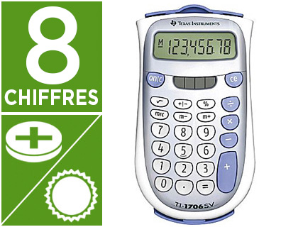 CHoppyWAVE Calculatrice comptable à 8 chiffres, calculatrice électronique  pour bureau, maison, école, étudiants, fournitures de comptabilité  financière : : Fournitures pour le bureau