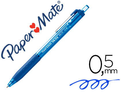 Paper Mate InkJoy 300RT - Stylo à Bille Rétractable - Pointe moyenne (1,0 mm) - Bleu