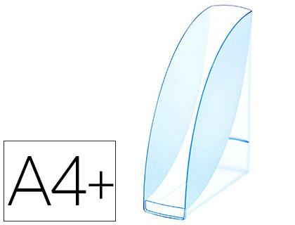 Fournitures de bureau : Porte-revues cep polystyrène antichoc robuste coloris ice blue
