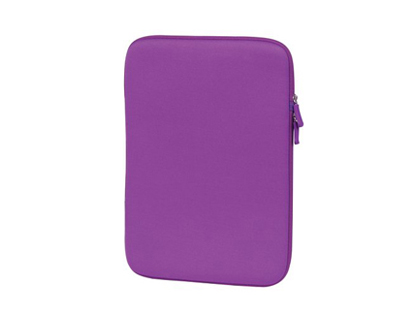 Papeterie Scolaire : Housse universelle t'nb sleeve slim colors néoproprène tablettes 10 double zip coloris violet