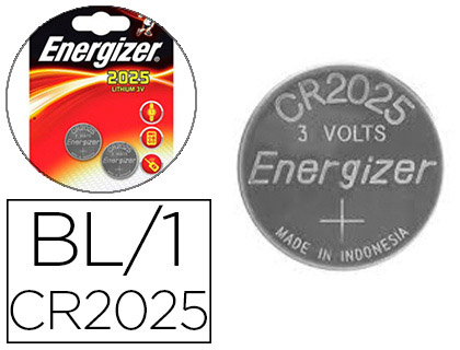 Fournitures de bureau : Pile energizer miniature appareils électroniques ice cr2025 3v blister 2