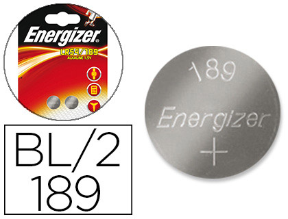 Fournitures de bureau : Pile energizer miniature appareils électroniques ice lr54 15v blister 2 