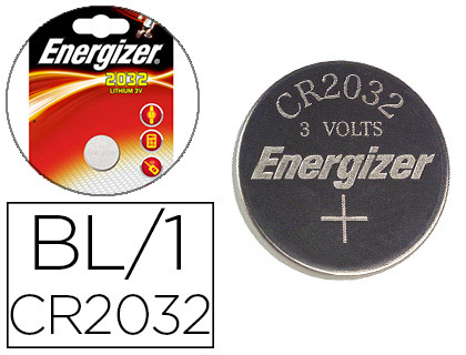 Fournitures de bureau : Pile energizer miniature appareils électroniques ice cr2032 3v blister 1 