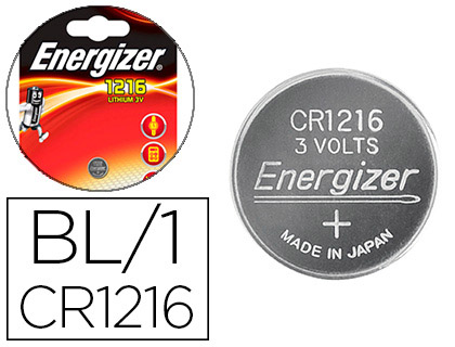 Fournitures de bureau : Pile energizer miniature appareils électroniques ice cr1216 3v blister 1