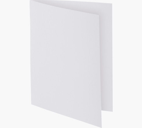 Chemise cartonnée Exacompta Rock's 210 24x32cm coloris blanc - Paquet de 100