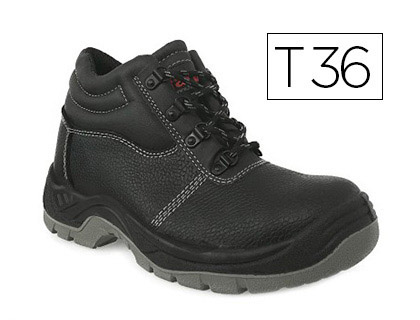 Fourniture de bureau : Chaussure faru sécurité cuir embout acier coloris noir taille 36 paire