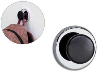 Papeterie Scolaire : Aimant maul ferrite puissant avec bouton résistance 12kg coloris argenté diamètre 67mm