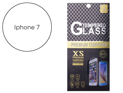 Papeterie Scolaire : Protège-écran kokoon glass pro + verre trempé pour iphone 7 bords incurvés anti-uv toucher confortable