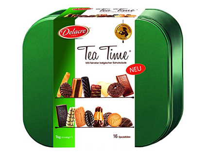 Papeterie Scolaire : Biscuits teatime delacre boîte de 1kg
