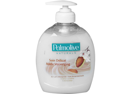 Papeterie Scolaire : Crème lavante palmolive mains lait d'amande flacon 300ml