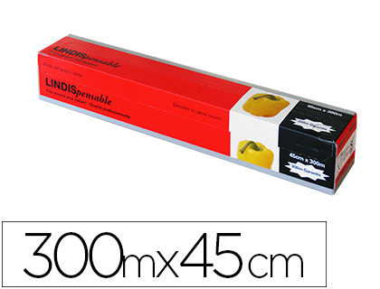 Papeterie Scolaire : Film alimentaire etirable sans phtalates sans bisphenol a 300mx45cm