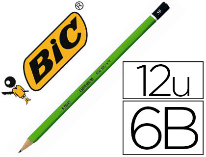 Bic Critérium 550 - Crayon à Papier - 6B