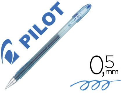 Pilot G1 07 - Roller - Pointe Moyenne 0.7mm - Bleu