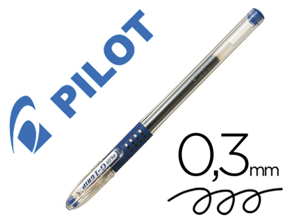 Pilot G1 Grip - Roller - Pointe Fine 0.5mm - Bleu