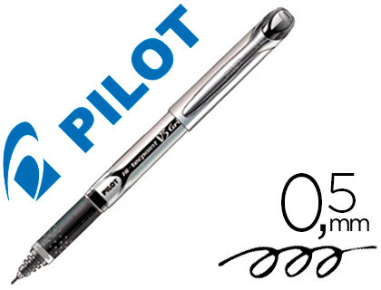 Pilot Hi-Tecpoint V7 Grip - Roller - Pointe Moyenne 0,7mm - Noir