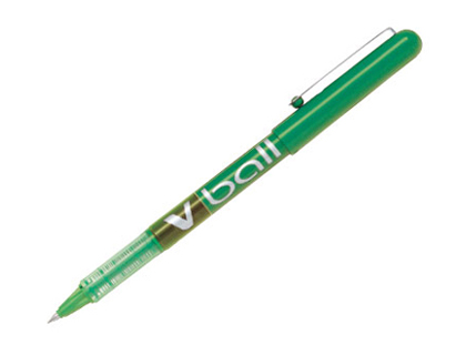 Pilot Vball - Roller - Pointe Moyenne 0.7 mm - Vert