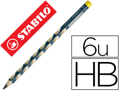 STABILO Easy Graph S - Crayon à Papier - HB - Pour Gaucher