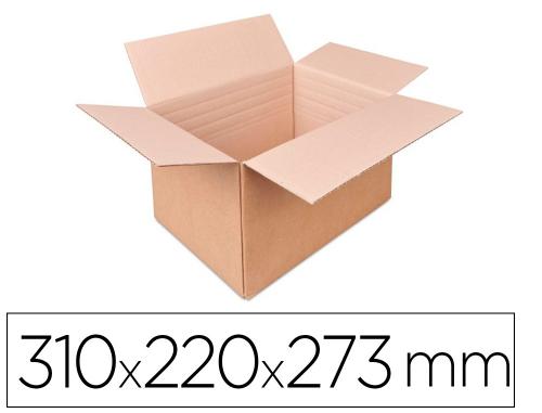 Papeterie Scolaire : Caisse à hauteur variable antalis carton ondulé fond automatique rainage prédécoupe angles31x22x27,3cm 10 unités