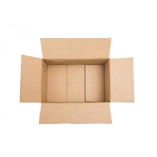 Papeterie Scolaire : Caisse américaine LNE Emballage carton ondulé simple cannelure 55x35x33cm