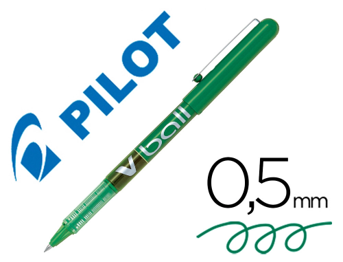 Pilot Vball - Roller - Pointe Fine 0.5 mm - Vert